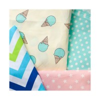 custom cute design cotton printed fabric for children/kids